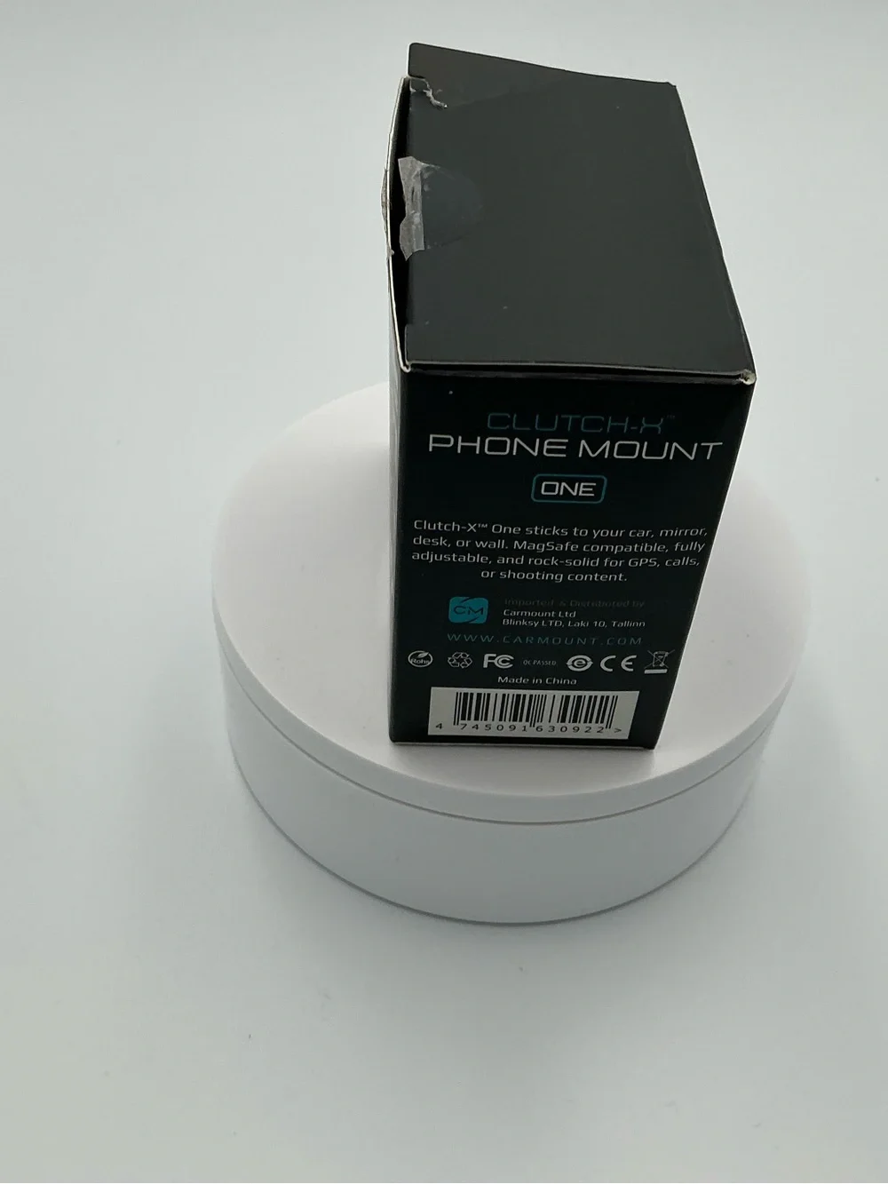 Clutch-X Black Phone Mount